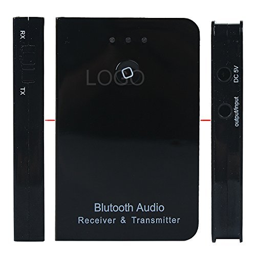 Enjoydeal Fashion Amazing Black 2-in-1 Bluetooth Audio Receiver and Transmitter N7