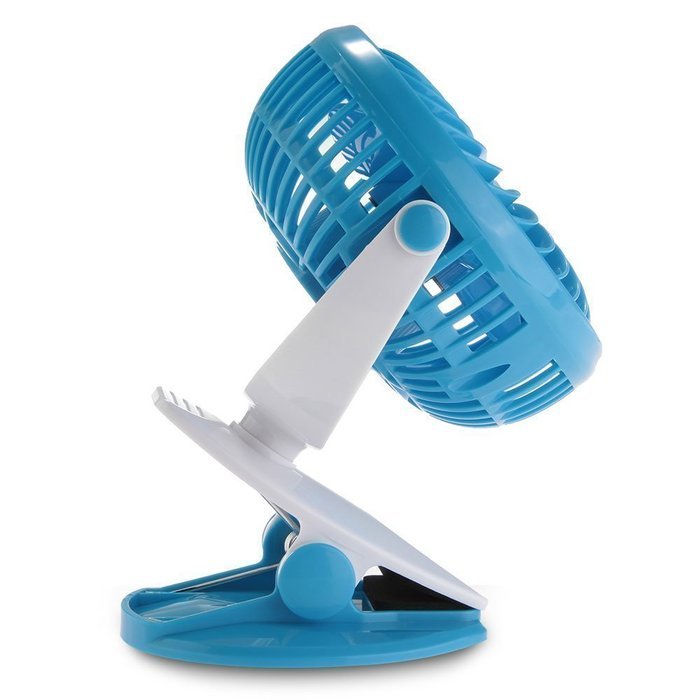 Portable Mini Fan,TechCode 360 Degrees Rotating Clip on Fan Portable Mute PC Laptop Desktop Fan USB Cooler Electronic... N4