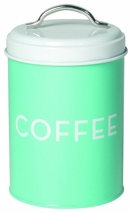 Now Designs Coffee Tin, Turquoise N6