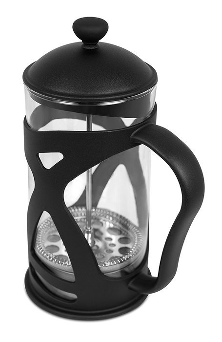 Internet's Best French Press | 8 Cups | Coffee Maker Glass Body | Black N12