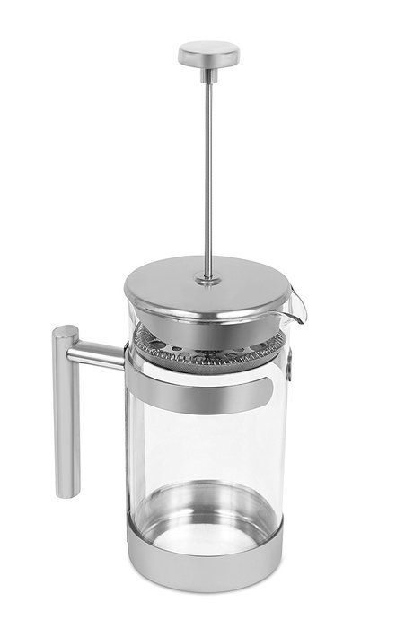 Internet's Best French Press | 8 Cups | Coffee Maker Glass Body | Black N15