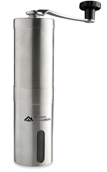 Modern Innovations Stainless Steel Manual Coffee Grinder with Adjustable Burr Grinder Design N7