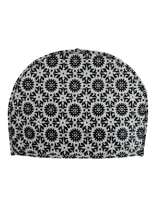 Blue Tea Cosy Cotton 15x11 Tea Cozy Printed Floral By Rajrang N15