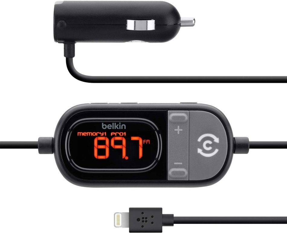 Belkin F8J055vf Tunecast Auto Live for ipad and iphone 5 and 6