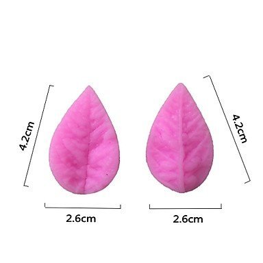 Sher Leaf Style Sugar Candy Fondant Cake Molds For The Kitchen Baking Molds N5