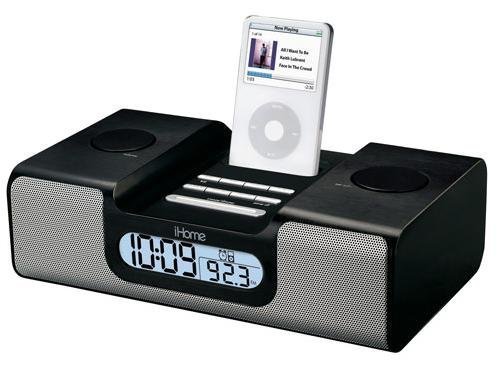 iHome iH2 Clock Radio for iPod (Black) (Discontinued by Manufacturer)