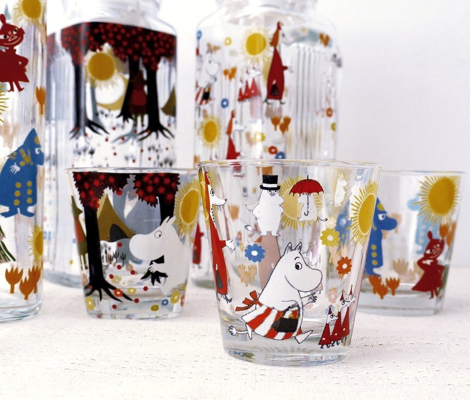 MOOMIN Moomin Sofia Glass Forest (FO) K684FO