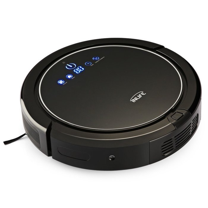 INLIFE Robotic Vacuum Cleaner Automatic Floor Cleaner with Self Charging and Wet /Dry Mop N4