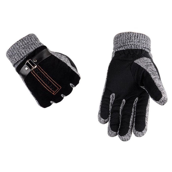 Gloves,Morecome Men Anti Slip Warm Motorcycle Ski Snow Snowboard Gloves (Coffee) N5