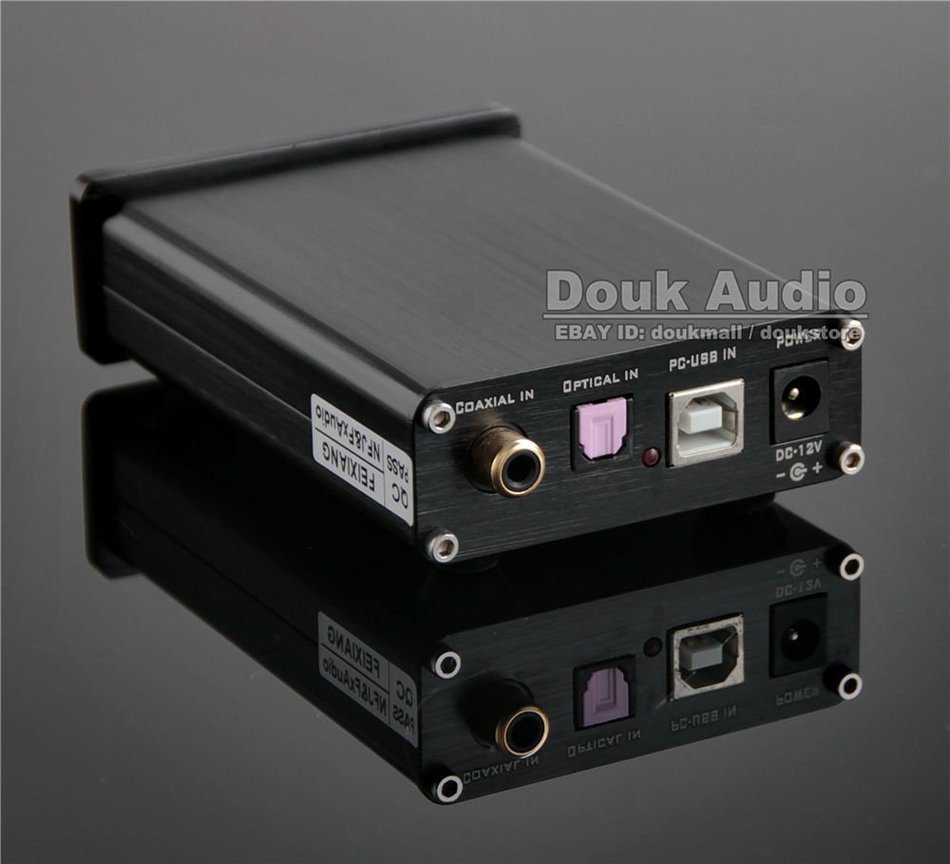 Douk Audio Decoder Optical / Coaxial / USB DAC 24BIT/192KHz HiFi Headphone Amplifier N3
