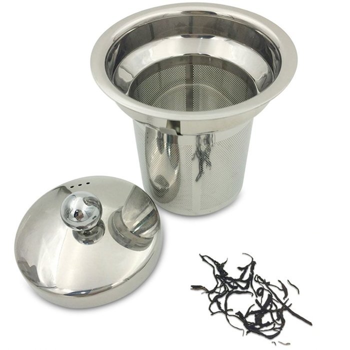 Gooday 88mm X 75mm Stainless Steel Mesh Tea Infuser Reusable Strainer Loose Tea Leaf Spice Filter N5