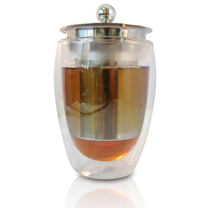 Gooday 88mm X 75mm Stainless Steel Mesh Tea Infuser Reusable Strainer Loose Tea Leaf Spice Filter N6