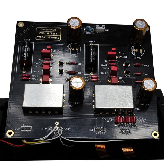 Salience Lp2.5 MKII Hi-end Audiophiles Phono Stage Preamplifier Class a Mm Mc N6