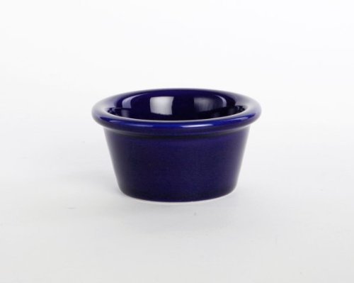 Tuxton China BCX-020B 2.75 in. Ramekin 2 oz. - Cobalt - 4 Dozen