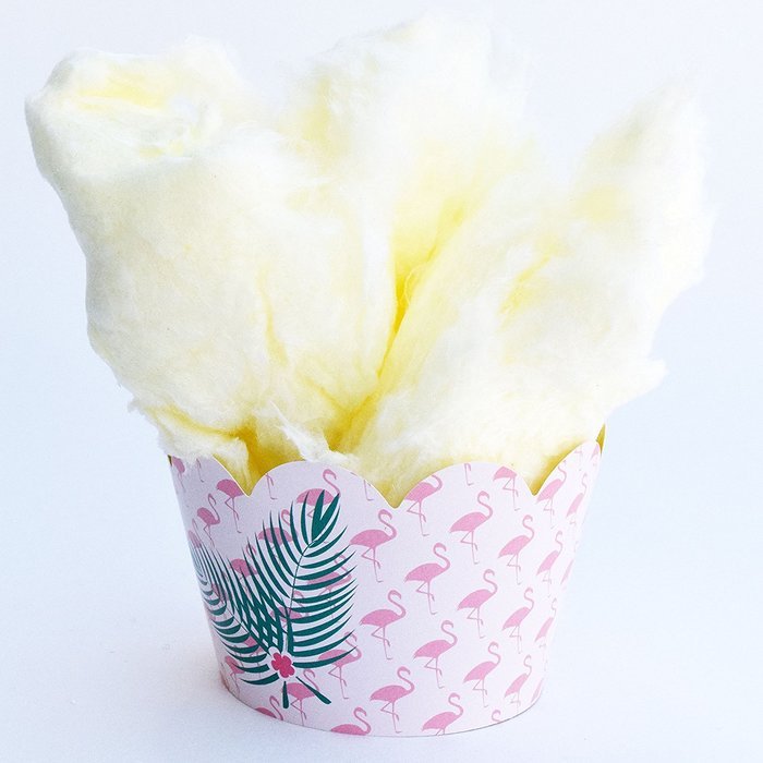 Luau Hawaiian Theme Flamingo Party Supplies, Pineapple Cupcake Decorations, Confetti Couture, 36 Wrappers N4
