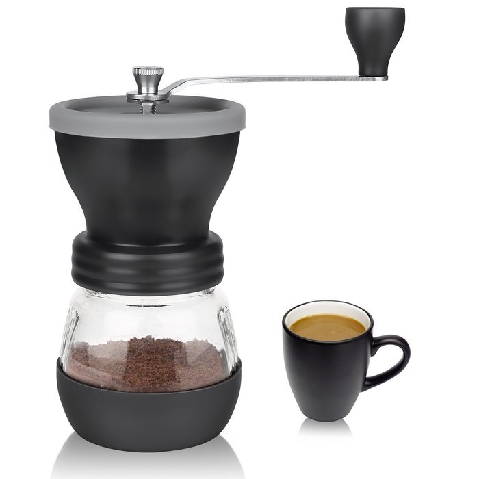 Coffee Grinder, Aidodo Hand Burr Coffee Grinder Manual Coffee Grinder, 100 Gram