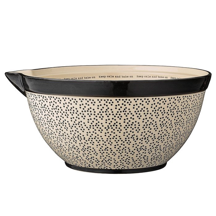 Bloomingville Ceramic Julie Mixing Bowl, Multicolor