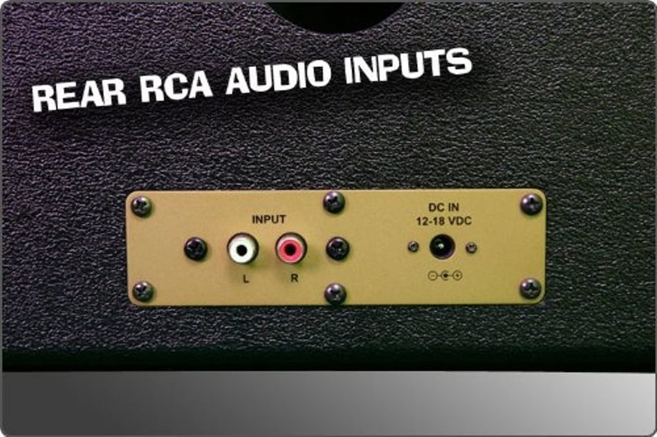 BlackBox High Power Plug n Play Audio System Connects To TV, iPod, iPhone, Smart Phone, and Gaming Consoles N4