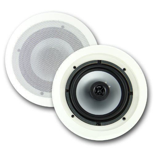 2) NEW VM AUDIO VMIS6 6.5" 350 Watt 2 Way In Ceiling/Wall Surround Home Speakers N6