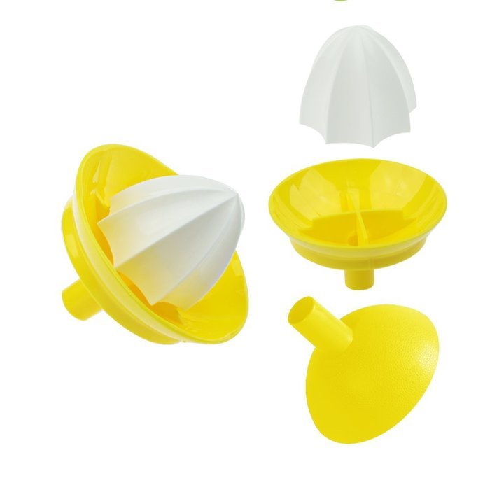 ProCIV Set of 2 Lemon Orange Convenient Juicer Funnel Shape Gift 2 Lemon Orange Peelers (Green) N9