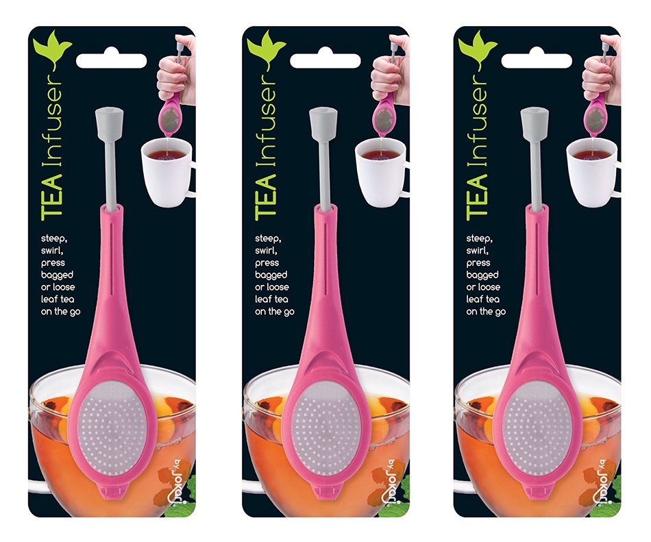 Jokari Jokari Total Tea Infuser, Pink, 1-Pack N13