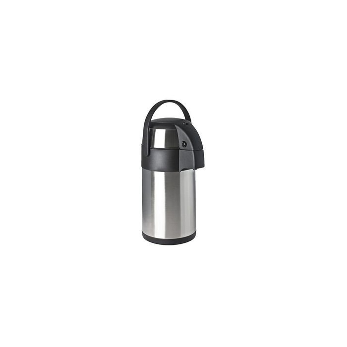 Focus Foodservice 908835PB Stainless Steel Vacuum Insulated Push Button Airpot,3.5L N3