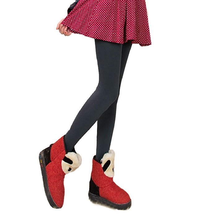 PHOTNO Women Primer Autumn And Winter Warming Stovepipe Pants N35