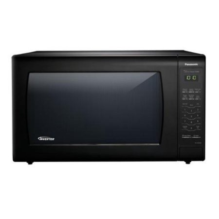 Panasonic 2.2 cu ft, 1250 Watts Microwave Oven, Black