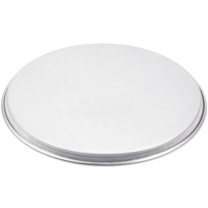 American Metalcraft A2009 9" x 1/2" Standard Weight Aluminum Tapered / Nesting Pizza Pan N3