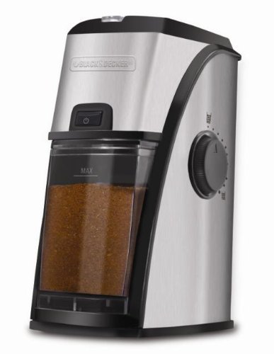 Black & Decker CBM210 Stainless Steel Burr Coffee Mill/Grinder