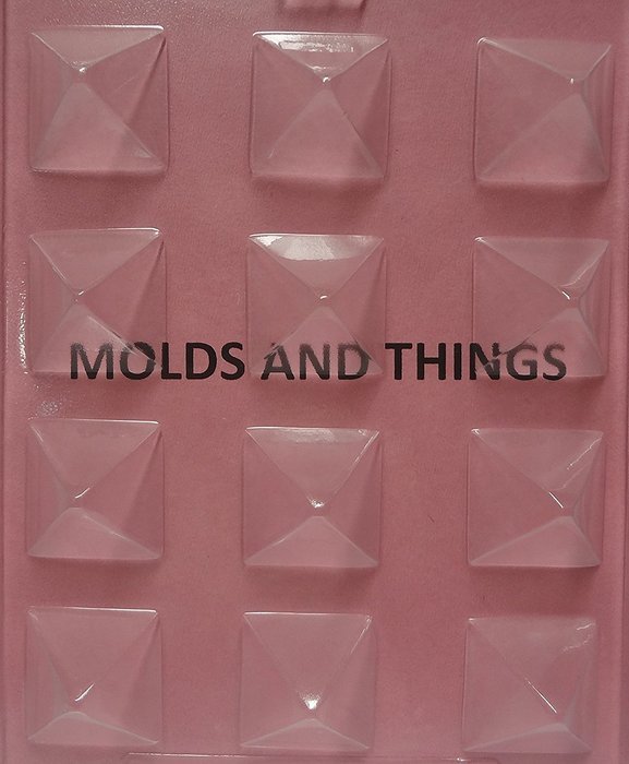 SMALL PYRAMID Chocolate Candy Mold With &copy; Molding Instruction -set of 3