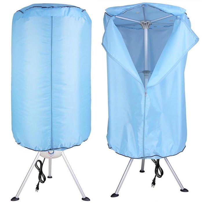 Yescom Portable Electric Clothing Dryer Rack 1000W Heater Wardrobe Drying Rack Home N9