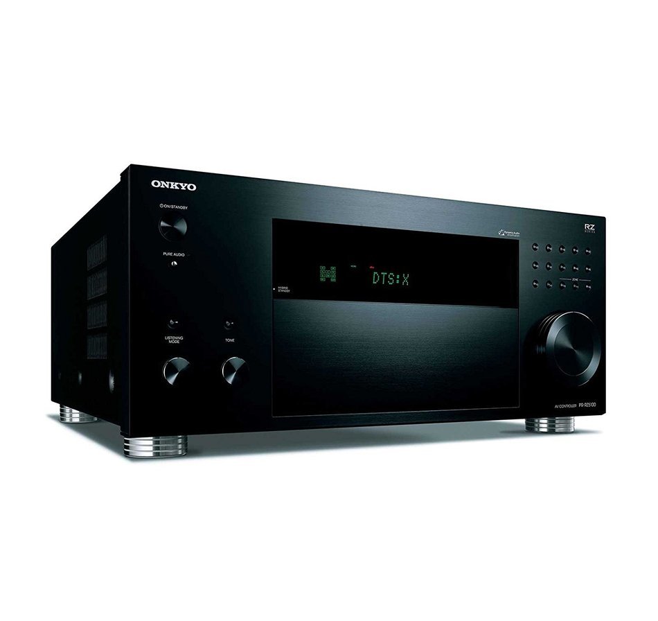 Onkyo 11 Channel Surround Sound Pre-Amplifier Audio Component Preamplifier, Black (PR-RZ5100) N3