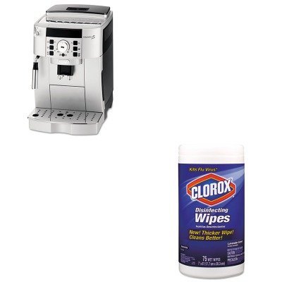 KITCOX01761EADLOECAM22110SB - Value Kit - Delonghi Super Automatic Espresso and Cappuccino Maker (DLOECAM22110SB...