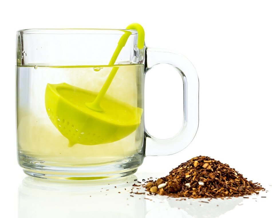 HUAL Tea Strainer Tools Silicone Strainer Loose Leaf Tea Infuser Diffuser Strainer (Sir-Strainer) N21
