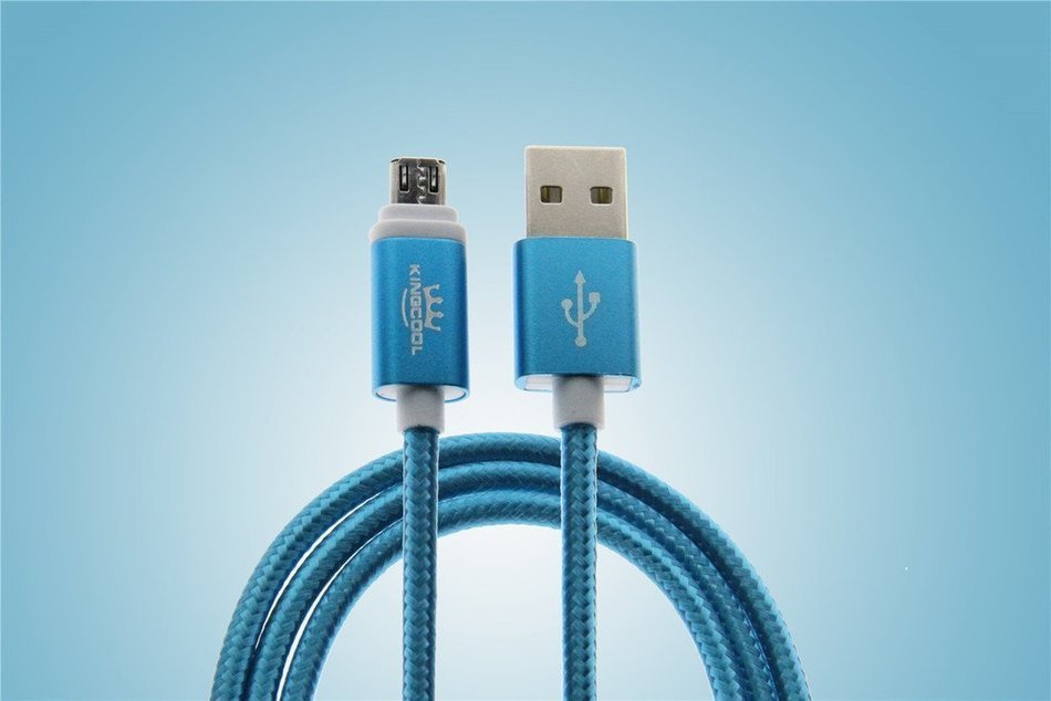 KingCool Micro USB Charge Cable 3 Pack 3.3 ft/1m Durable Braided Nylon V8 High Speed USB Data Transfer Cable Data... N24