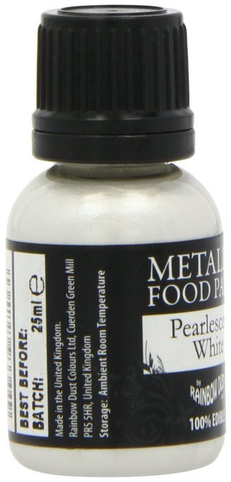 Rainbow Dust Metallic Paint Pearlescent White N7