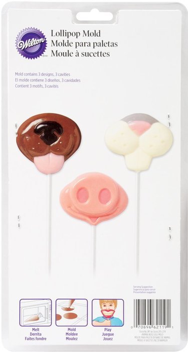 Wilton Pretzel Mold Jungle Pals, 6 Cavities N4