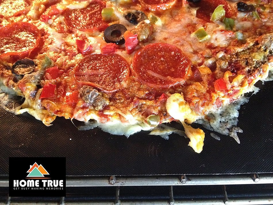 Oven Liner 70-Inch Non-Stick Roll by Home True | Heavy Duty Mat and FDA Approved For Gas, Electric, Microwave,... N8