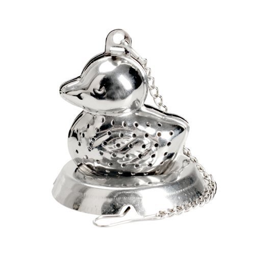 Sonline Duck Shape Stainless Steel Infuser Filter Strainer Tea Ball Spoon N3
