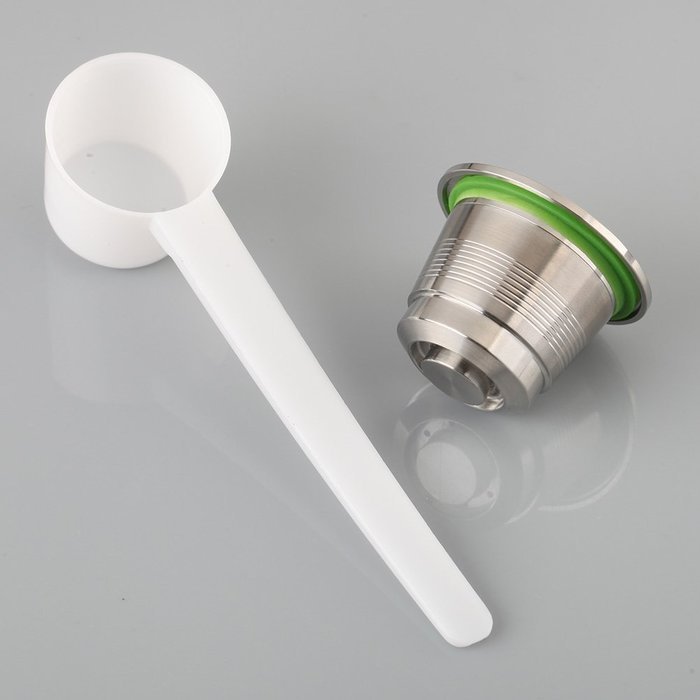 VERY100 Permanent Coffee Filter - NEW Stainless Steel Compatible For Nespresso Machine - Clever Innovative Coffee... N6