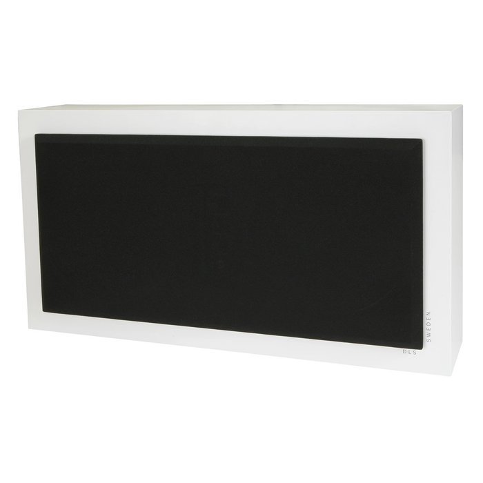 DLS Flatsub Stereo-One White Bluetooth 2.1 Class D Amplifier Active Subwoofer N3