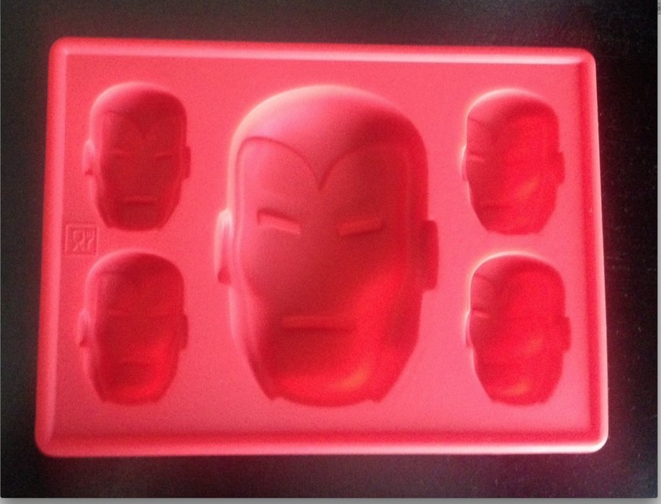 Ironman the Avengers Silicone Candy Mold Chocolate Mini Cake Pan