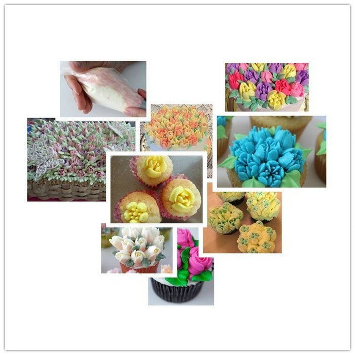 Home Papa Russian Piping Tips Icing Nozzles (Pack of 23): for Cakes Cupcakes Decoration - 7 for Flowers and 2... N6
