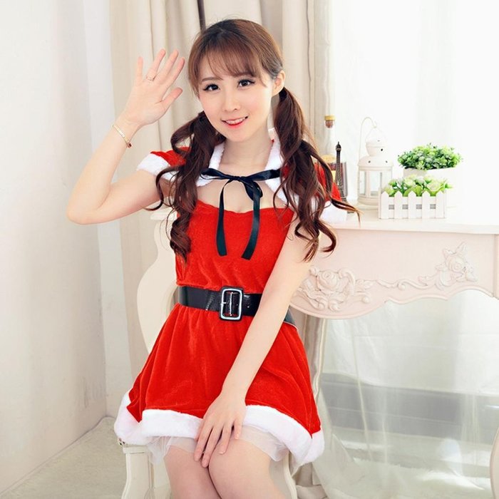 Christmas Costume Fancy Dress ,BeautyVan Women Sexy Santa Christmas Costume Fancy Dress Xmas Office Party Outfit N52