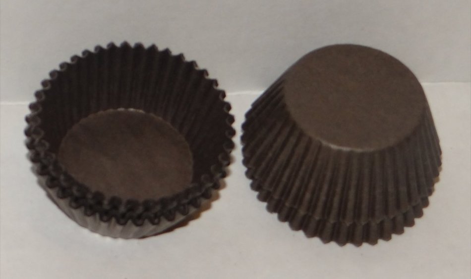 #5 Brown Paper Candy Cup Cups 1000 Pack Candy Making Supplies
