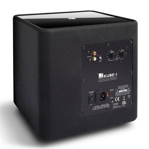 KEF KUBE-1 8" Powered Subwoofer (Black) N2