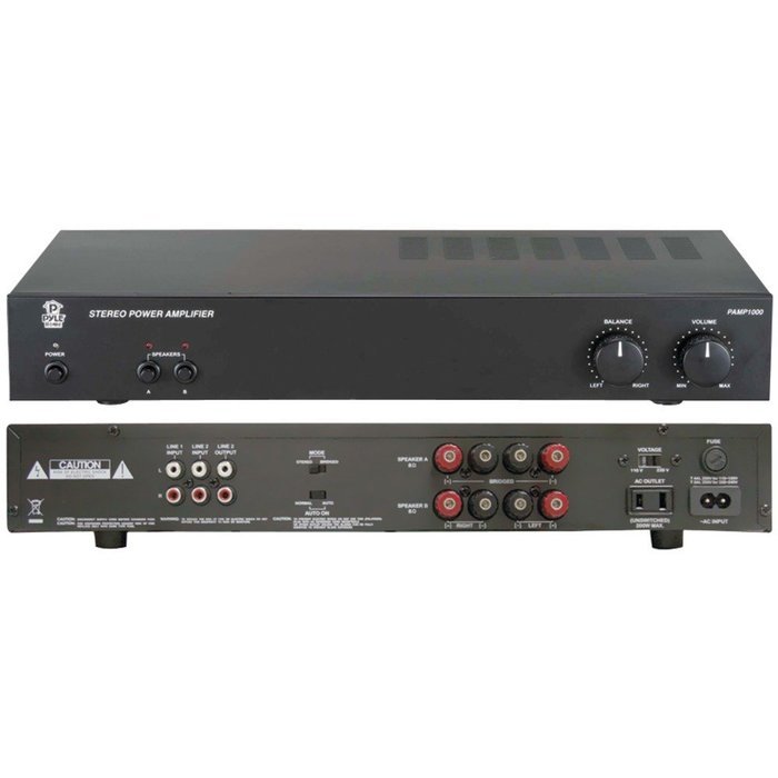 160 WATT HOME STEREO POWERAMPLIFIER
