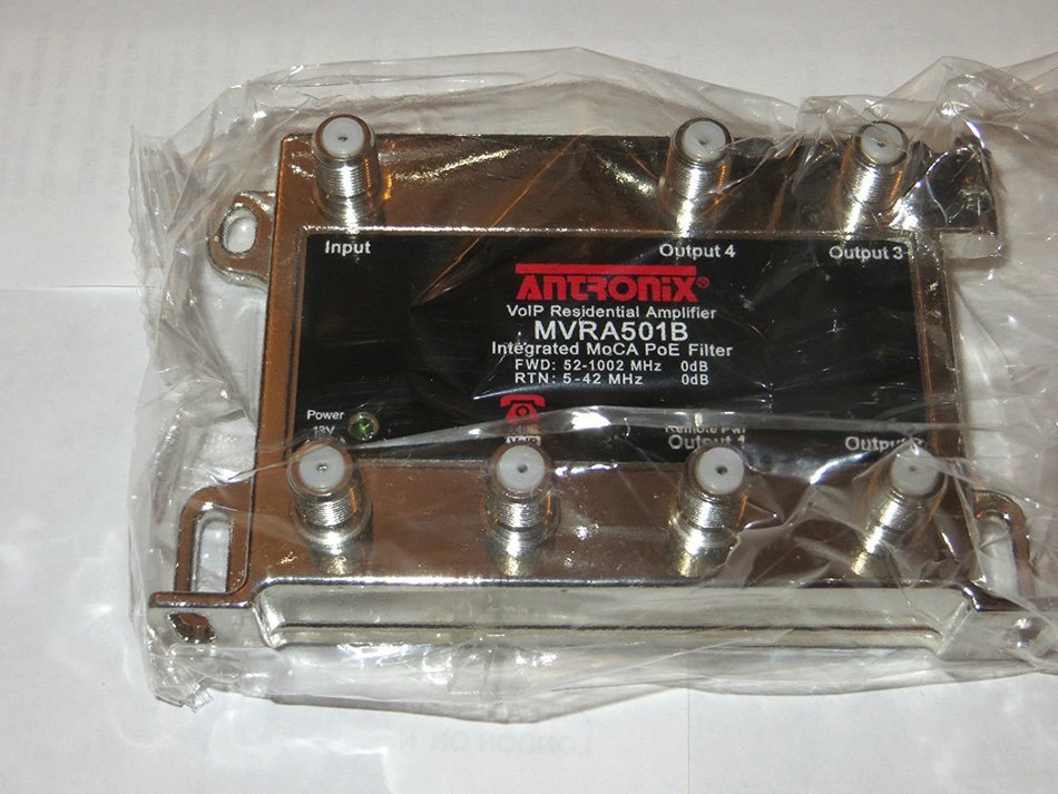Antronix VRA501B/AC VOIP 5 Way Residential Amplifier N2