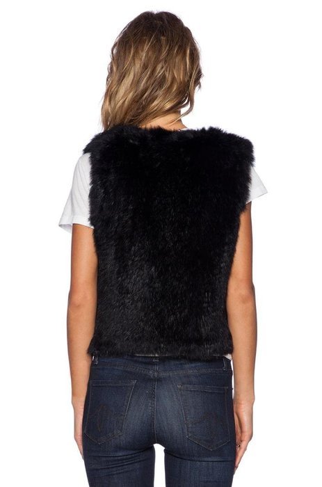 Sleeveless Coat,BeautyVan Women Vest Sleeveless Coat Outerwear Hair Jacket Waistcoat (XL, Black) N8